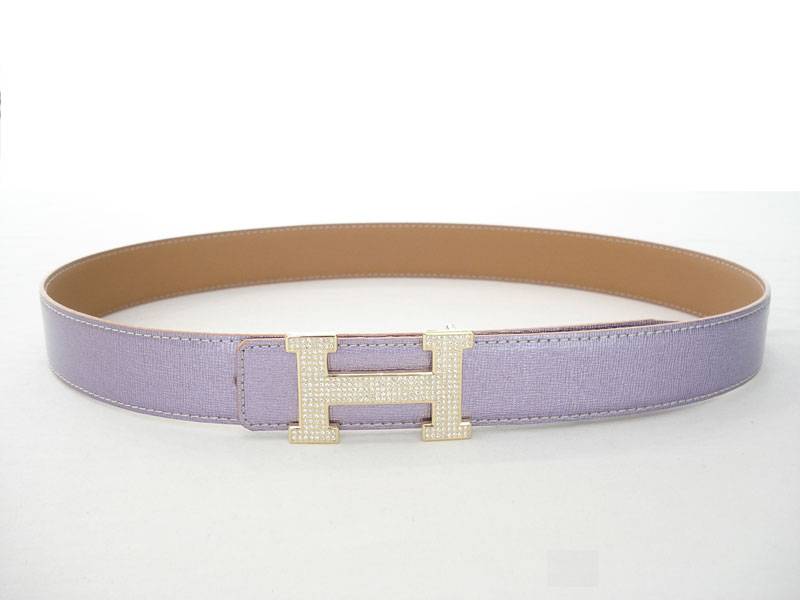 Hermes Belt 2009 purple